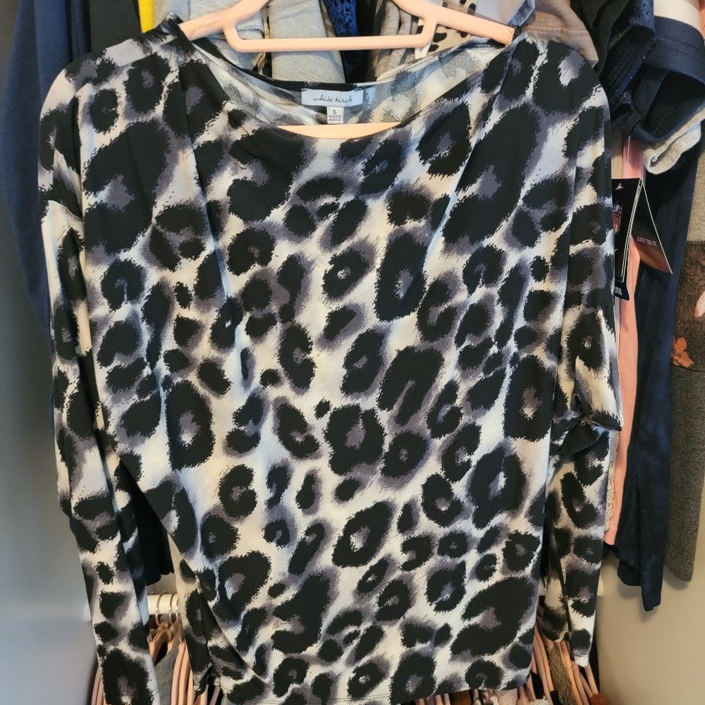 Cheetah Boutique Dolman Top